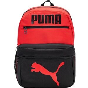 Puma Evercat Meridian Backpack Unisex OS Red Black Excellent Athletic School Bag